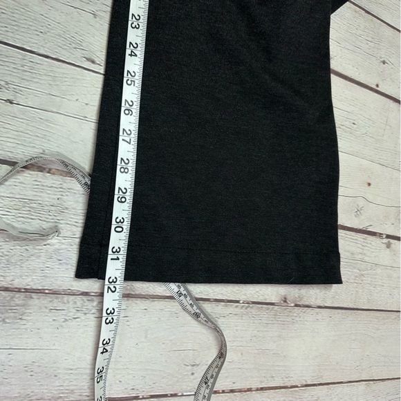 chico's dark grey pull on bootcut Pants sz 1 (M 8) business casual classic - Picture 5 of 8